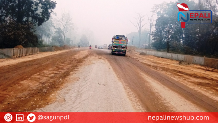 Narayangadh-Butwal Road Project: Just 45% Done with Deadline Approaching