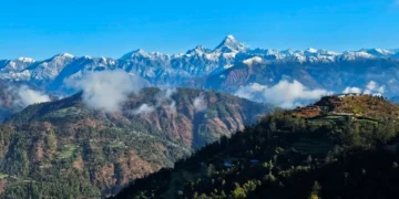 Winter Wonderland: Captivating snowfall blankets Nepal in a majestic display