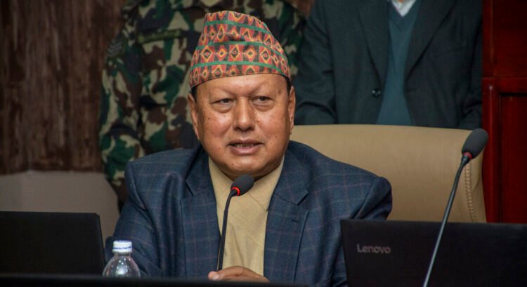 Minister Basnet insists on making constitutional provisions for free healthcare effective