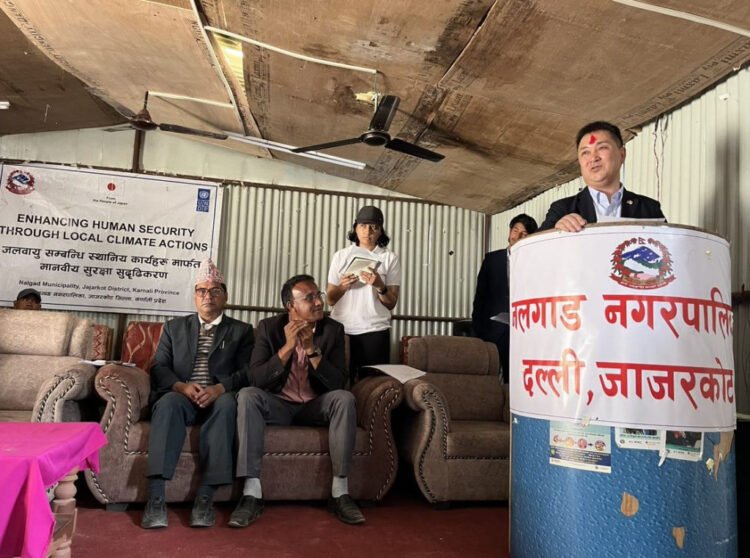 The Government of Japan and UNDP collaborate to advance Climate Smart Agriculture and build Resilient Communities in Jajarkot