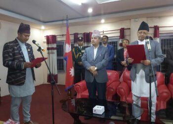 Hamro Nepali Party joins Bagmati provincial govt, Bhajracharya sworn in as Tourism Minister