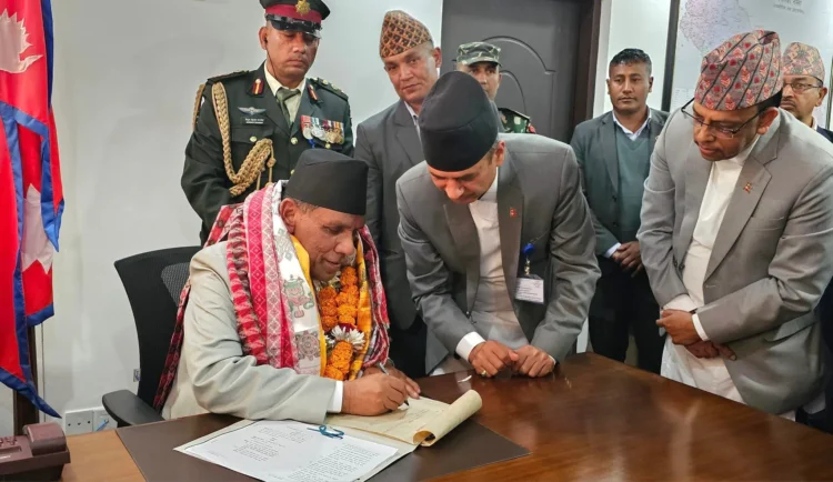 Newly elected NA Chair Dahal vows to enhance Upper House prestige