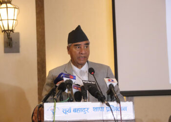No possibility of monarchy’s comeback: President Deuba