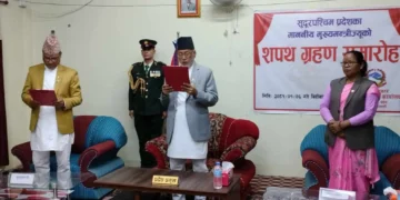 Sodari takes oath as Sudurpaschim Province Chief Minister