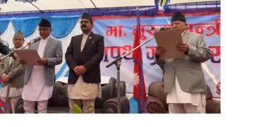 Karnali CM Kandel takes oath to office and secrecy