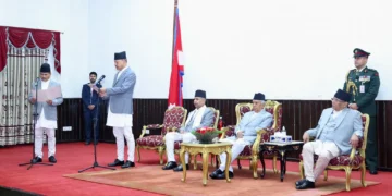 Newly appointed Auditor General Raya takes oath of office