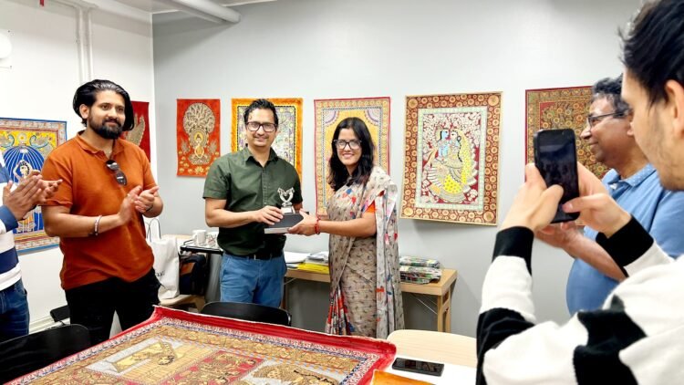 Nepal’s Mithila Artist Ranju Yadav’s Art Exhibition in Finland