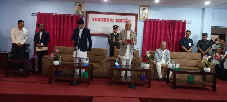 CPN-UML leader Hikmat Karki sworn in as Chief Minister of Koshi Province