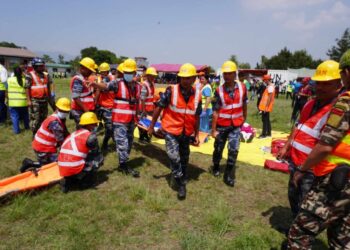 APF Nepal’s disaster response teams kept standby in all provincesc