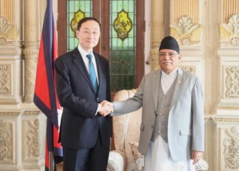 Chinese Vice Minister of Foreign Affairs calls on PM Dahal