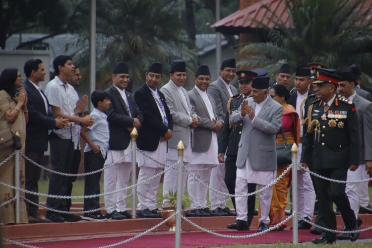 President Paudel departs for Geneva, Switzerland