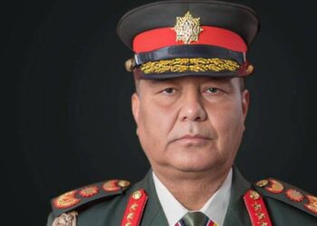 Ashokraj Sigdel appointed acting chief of army staff of Nepal Army