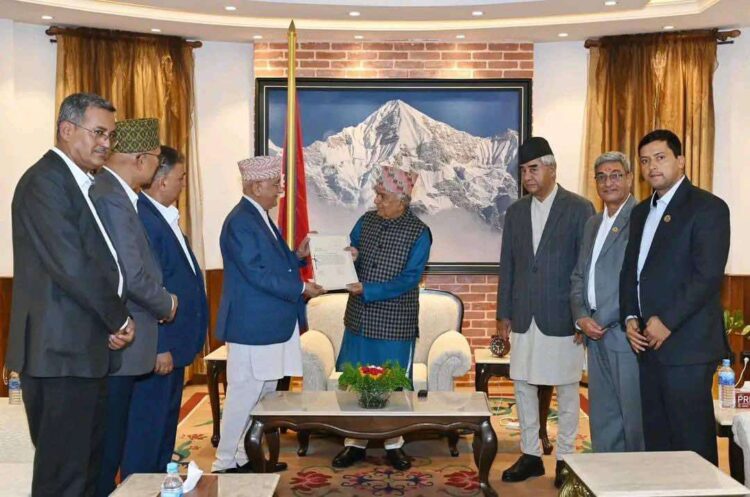 UML Chairman KP Oli to be appointed as PM on Sunday