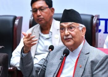 UML Chairman Oli appointed as Prime Minister