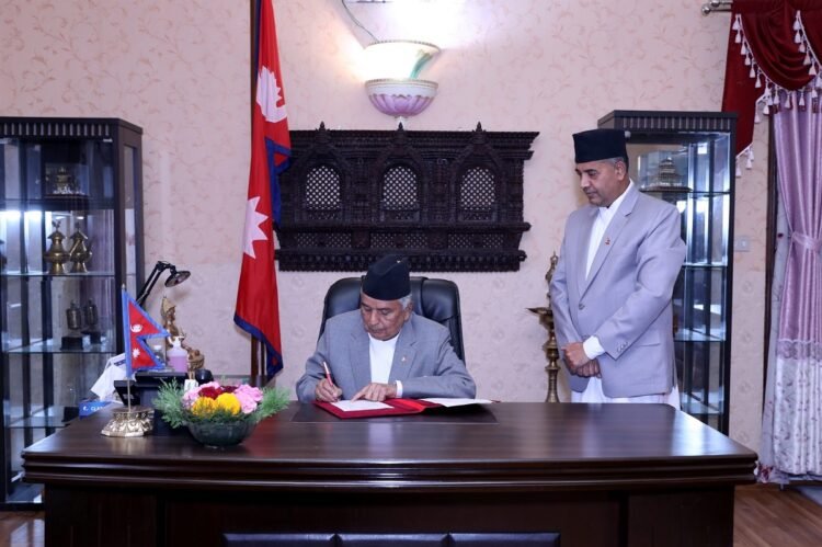 President Paudel appoints new province chiefs in three provinces