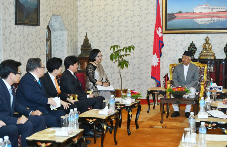 President Paudel urges Japanese to invest in Nepal
