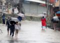 Rainfall taking place all over the country