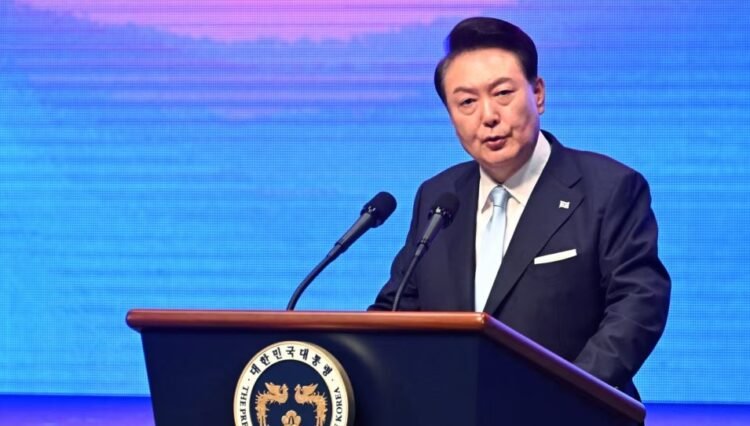 South Korea’s Yoon makes rare outreach to North Koreans for unification