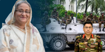 Sheikh Hasina lands at India’s Hindon IAF base after fleeing Bangladesh