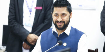 Former Home Minister Lamichhane questioned by parliamentary committee in cooperative fraud investigation