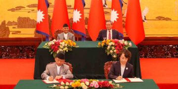 Nepal and China sign nine agreements and MoUs