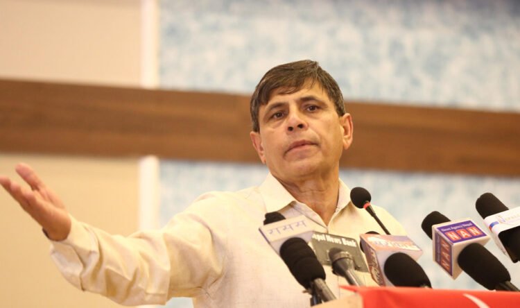 Ghanshyam Bhusal invites Bhim Rawal to Unified Socialist, calls Oli an authoritarian