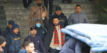 Rabi Lamichhane sent to custody after court statement