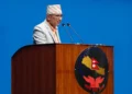 Finance Minister Poudel presents mid-year budget review