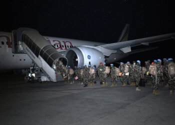 NA Peacekeepers leave for South Sudan