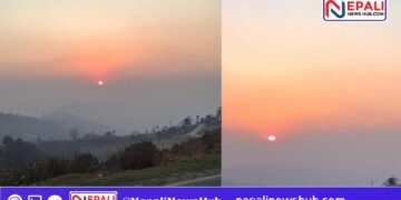 Tourists Flock to Nagarkot for Stunning Sunset Views