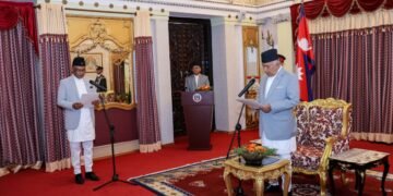 Nepal’s new ambassador to Sri Lanka takes oath before President