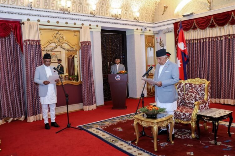 Nepal’s new ambassador to Sri Lanka takes oath before President