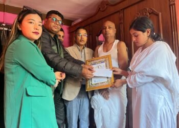 Financial Support from Christianity Works to the family of journalist Suresh Rajak