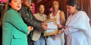 Financial Support from Christianity Works to the family of journalist Suresh Rajak