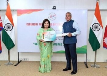 India donates vehicles to help with Sagarmatha Sambaad