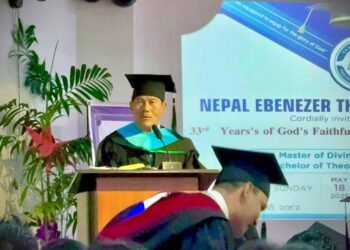 Nepali church needs to mature in theological education: Pastor Hanok Tamang