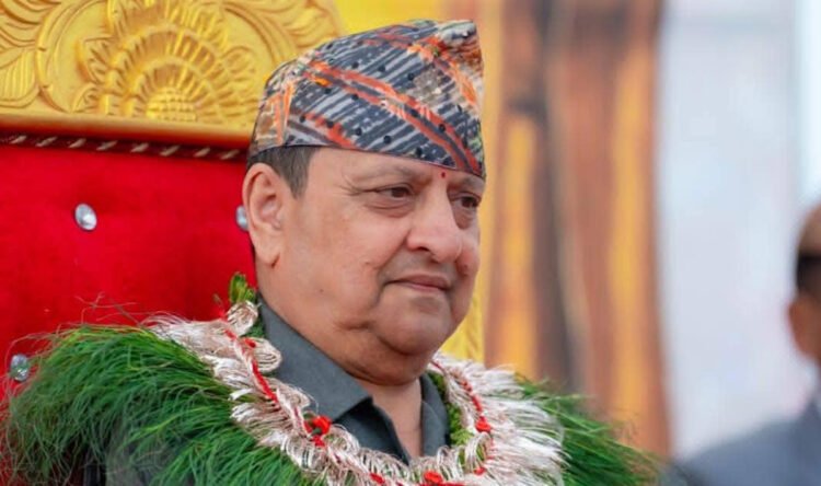 Gen-Z protest should remain peaceful, solutions must come from within: Former King Gyanendra