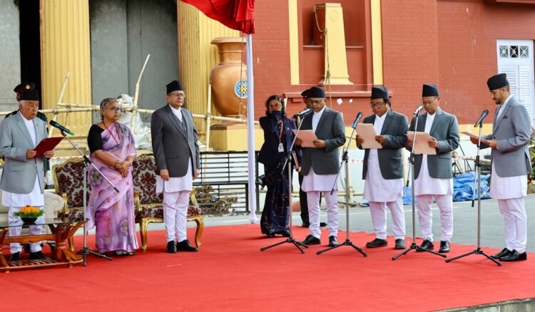 Four new ministers sworn in