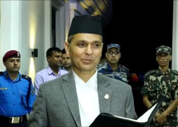 Three ministers sworn in by President Paudel