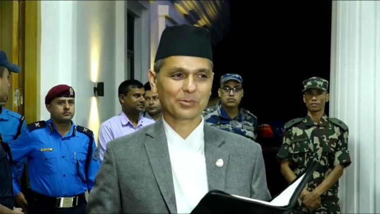 Three ministers sworn in by President Paudel