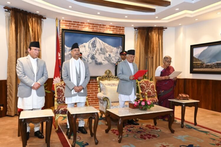 sushila karki sworn in as head of interim government