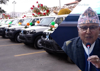 India hands security equipment for Nepal; Finance Minister expresses gratitude