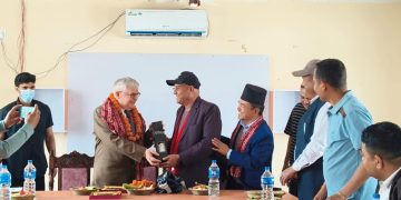 Israeli Ambassador lays memorial foundation for 11 Nepali students killed in Hamas attack