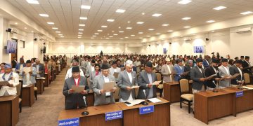Newly elected lawmakers take oath