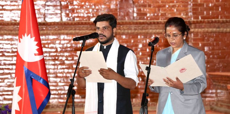 Two newly appointed ministers take oath