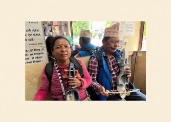 Earning a living through soulful strings of sarangi