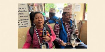 Earning a living through soulful strings of sarangi