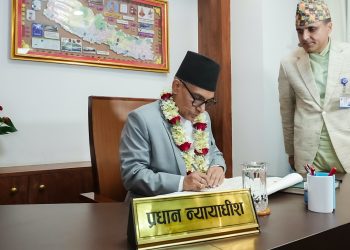 Manoj Kumar Sharma sworn in, takes charge as Chief Justice