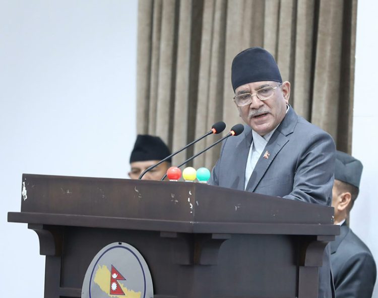 Prachanda praises inclusive parliament, defends “Right vs Wrong” political narrative