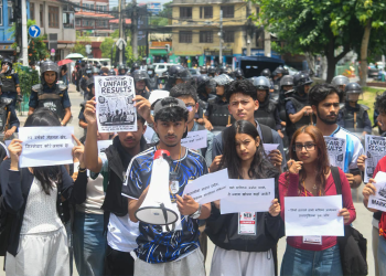 Class 12 result dispute sparks student protest in Kathmandu